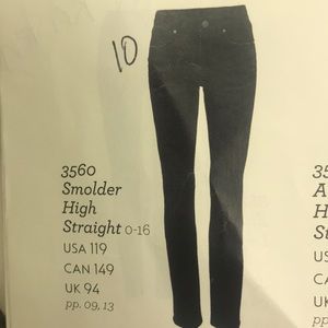 Cabi High Straight Jean